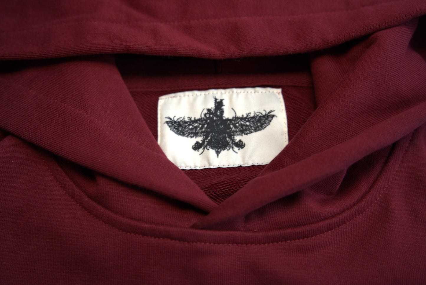 Luxury Farvahar Design Tag on Heavyweight Xodafez Hoodie