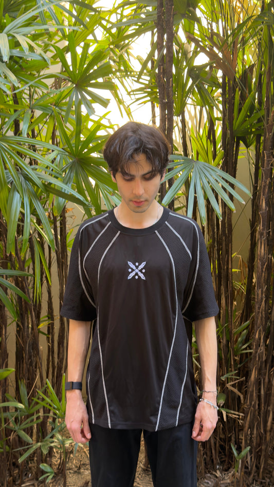 Sassanid performance gym shirt Kaviani emblem Persian athletic shirt