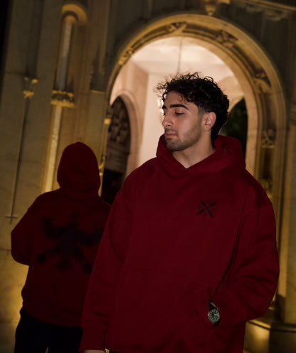 Persian Empire inspired streetwear hoodie by Xodafez