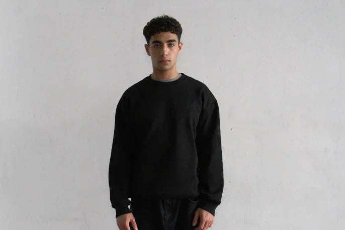 Persian streetwear luxury crewneck from Kaviani Collection by Xodafez