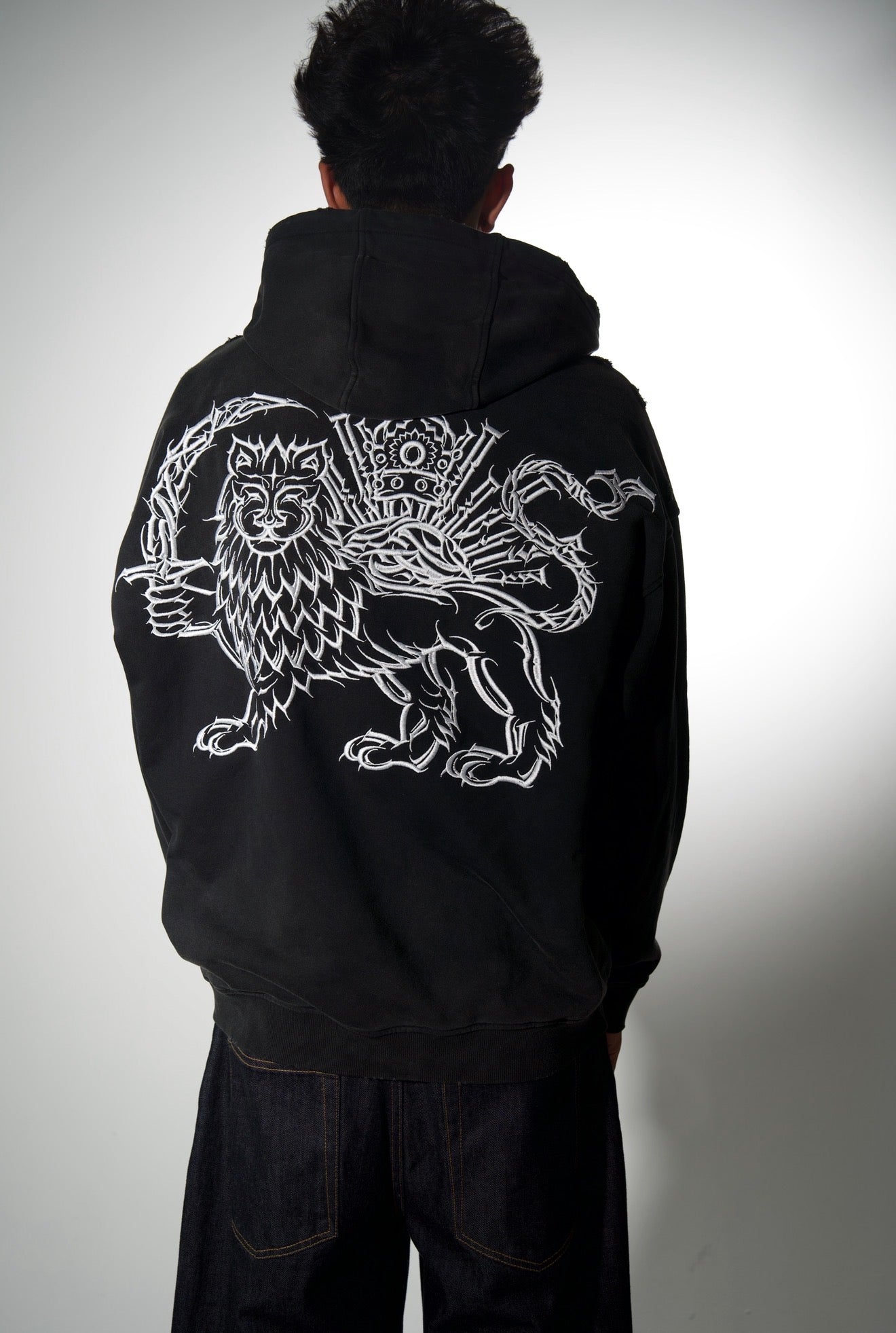Black Sun Zip-Up