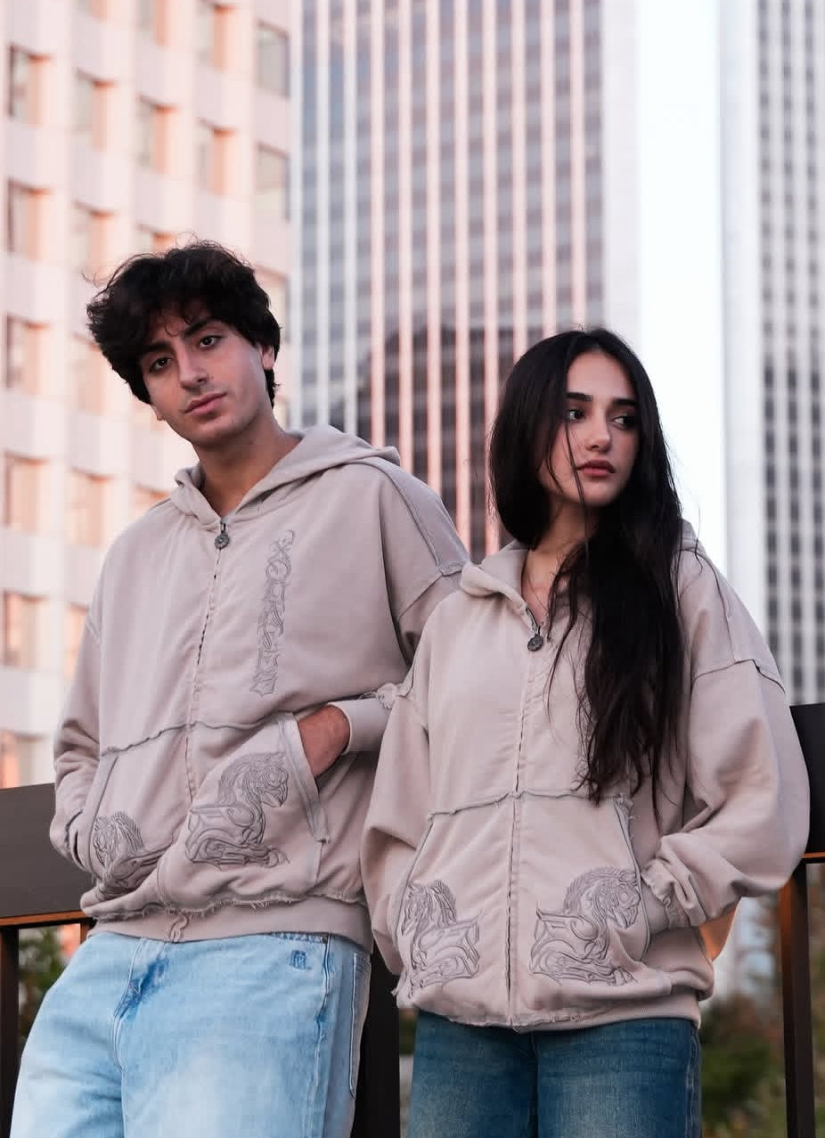 Heavyweight Persian streetwear hoodie inspired by Persepolis