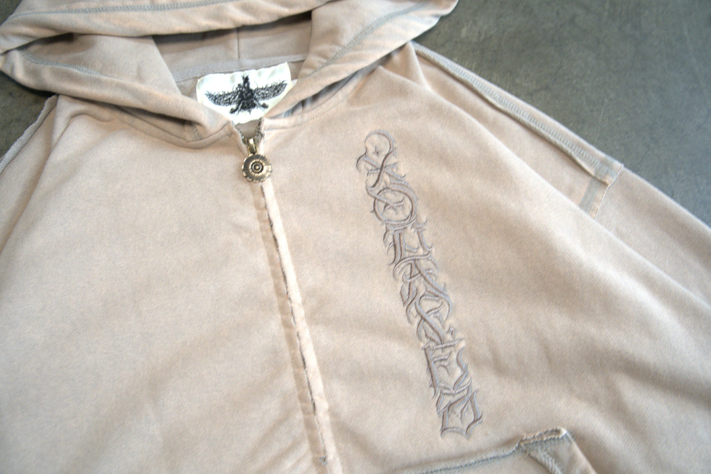 Luxury Persian heritage hoodie with Xodafez artwork