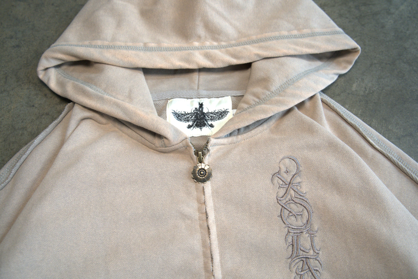 Luxury Persian hoodie with Farvahar artwork