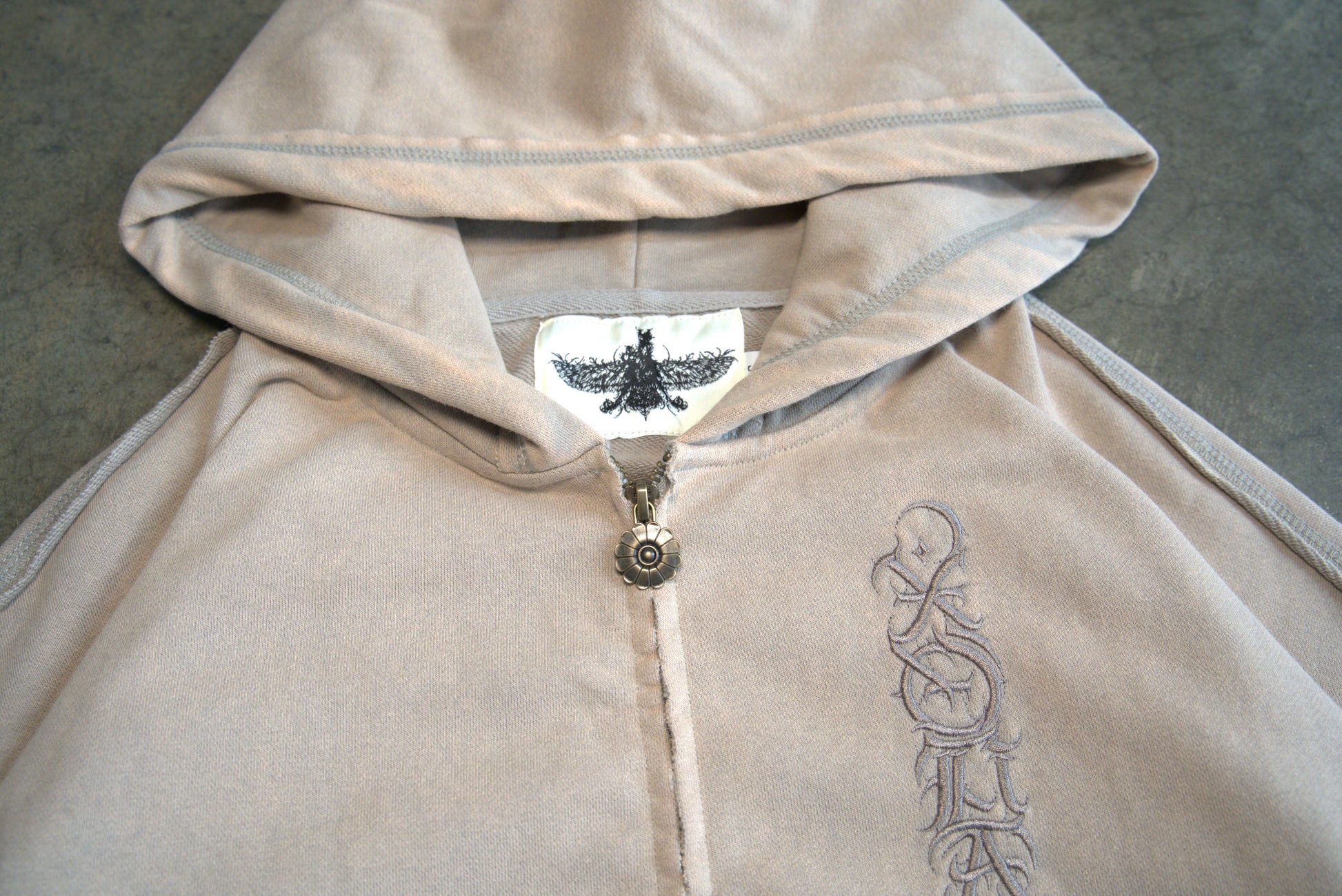 Luxury Persian hoodie with Farvahar artwork