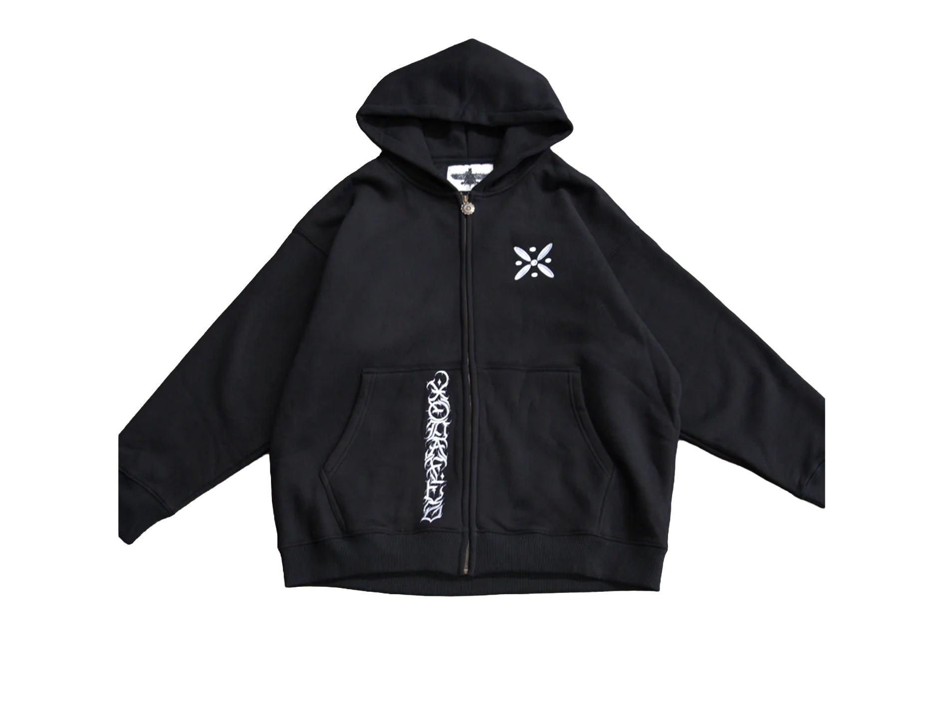 Custom Standard of Kaveh detail on Persian streetwear hoodie